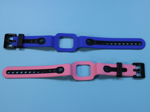 Electronic Watch-Two-color Rubber Strap